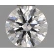 0.35 Carat Round G VVS1 EX GIA Natural Diamond