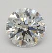 0.45 Carat Round D VVS1 VG EX GIA Natural Diamond