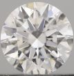 0.41 Carat Round D VS1 EX GIA Natural Diamond