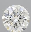 0.42 Carat Round H VVS1 EX GIA Natural Diamond