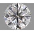 0.62 Carat Round D VVS2 EX GIA Natural Diamond