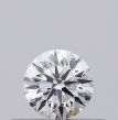 0.26 Carat Round D VS2 EX GIA Natural Diamond