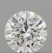 0.27 Carat Round E VVS1 EX GIA Natural Diamond