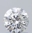 0.70 Carat Round F SI1 VG EX GIA Natural Diamond