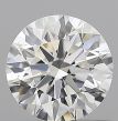 0.6 Carat Round E VVS1 EX GIA Natural Diamond