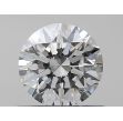 0.5 Carat Round I VVS2 EX GIA Natural Diamond