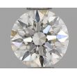 0.44 Carat Round H VVS1 EX GIA Natural Diamond