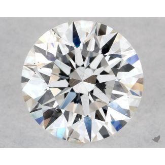 0.5 Carat Round G SI2 EX GIA Natural Diamond