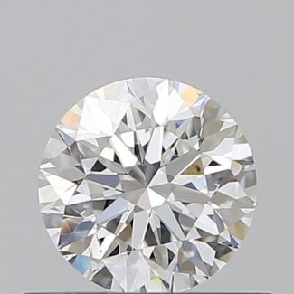 0.5 Carat Round F VS2 EX GIA Natural Diamond