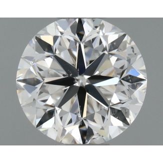 0.51 Carat Round D SI1 GD VG GIA Natural Diamond