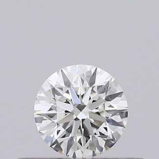 0.27 Carat Round G VS2 EX GIA Natural Diamond