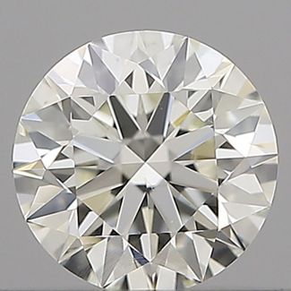 0.5 Carat Round H VS2 EX IGI Natural Diamond