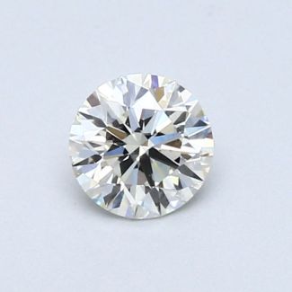 0.43 Carat Round I VS2 EX GIA Natural Diamond