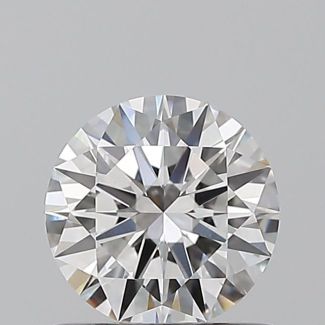 0.62 Carat Round E VVS2 EX GIA Natural Diamond