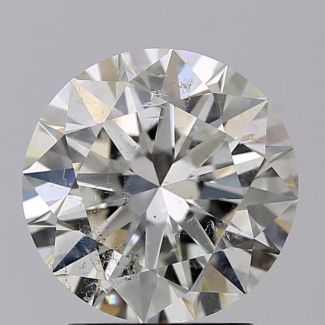 2.00 Carat Round H SI2 EX HRD Natural Diamond