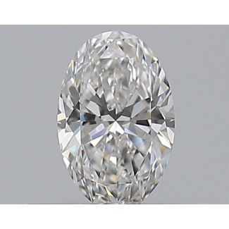 0.3 Carat Oval D VVS1 - EX VG GIA Natural Diamond