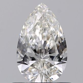 0.51 Carat Pear F VS2 - VG GIA Natural Diamond