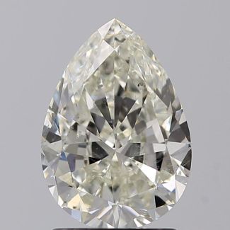 1.50 Carat Pear I SI1 - VG IGI Natural Diamond