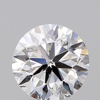 0.7 Carat Round D SI2 VG GIA Natural Diamond