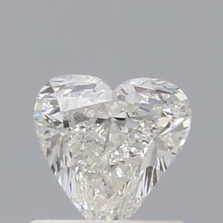 0.70 Carat Heart H VS2 - VG G GIA Natural Diamond