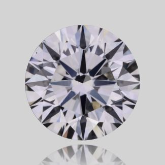 0.6 Carat Round I VS1 EX GIA Natural Diamond