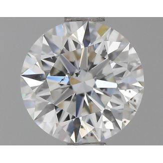 1.05 Carat Round H SI1 EX GIA Natural Diamond