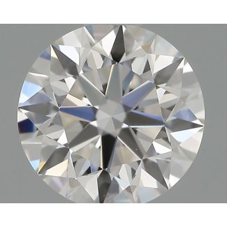 0.6 Carat Round G VVS2 EX GIA Natural Diamond