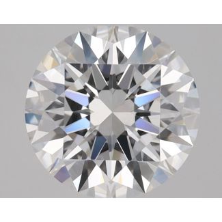 1.08 Carat Round D VVS1 EX GIA Natural Diamond