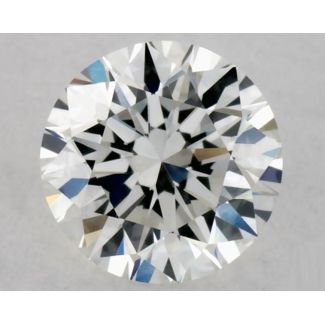 0.3 Carat Round H VVS2 VG EX GIA Natural Diamond