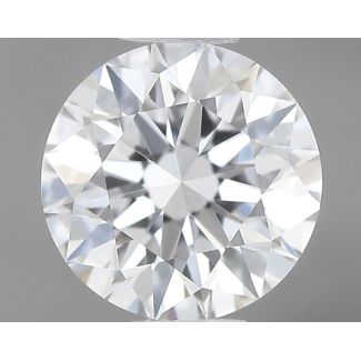 0.38 Carat Round D VS1 EX GIA Natural Diamond