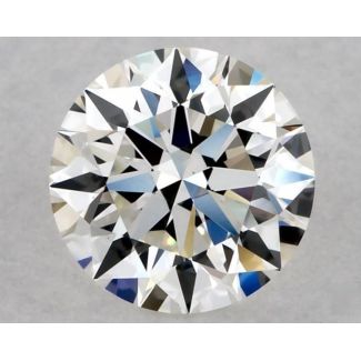 0.53 Carat Round G VS1 EX GIA Natural Diamond