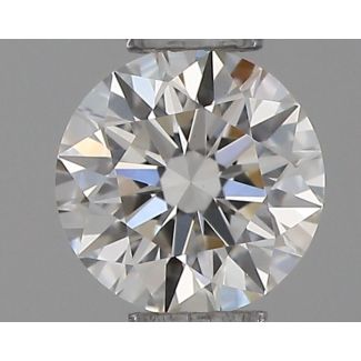 0.25 Carat Round H IF EX GIA Natural Diamond