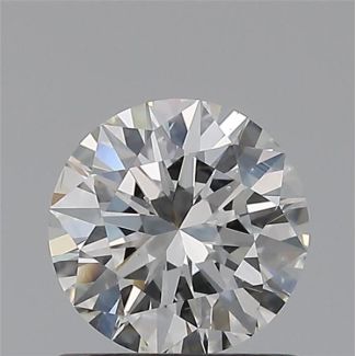 0.70 Carat Round F SI1 EX GIA Natural Diamond