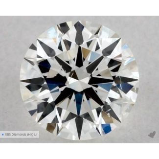 0.3 Carat Round I SI1 EX GIA Natural Diamond