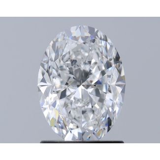 1.5 Carat Oval D VS1 - EX GIA Natural Diamond