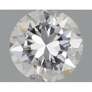 0.30 Carat Round E SI2 GD EX VG GIA Natural Diamond