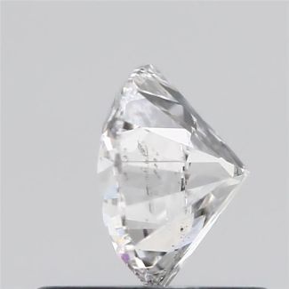 0.56 Carat Round D SI2 EX GIA Natural Diamond