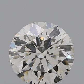 0.40 Carat Round H SI1 VG EX GIA Natural Diamond