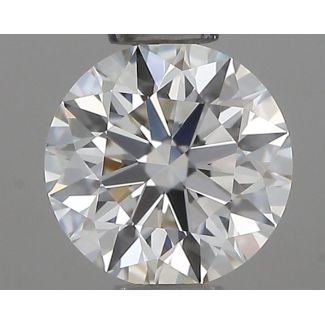 0.4 Carat Round G VVS1 EX IGI Natural Diamond