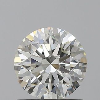 1.01 Carat Round H VVS2 EX IGI Natural Diamond