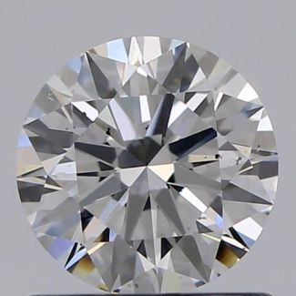 0.72 Carat Round D SI1 EX GIA Natural Diamond