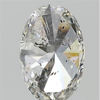 1.0 Carat Oval G SI2 - EX VG HRD Natural Diamond