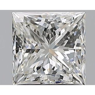 1.5 Carat Princess H VVS1 - EX VG GIA Natural Diamond