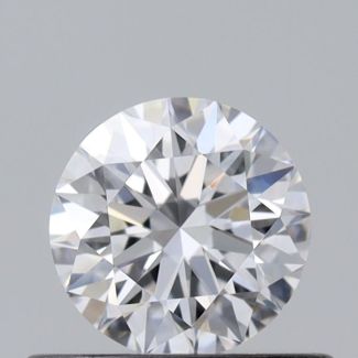 0.39 Carat Round D IF EX GIA Natural Diamond