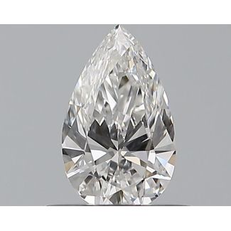 0.4 Carat Pear E VVS1 - EX VG GIA Natural Diamond