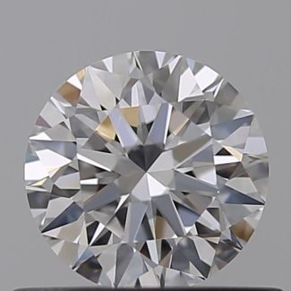 0.56 Carat Round D IF EX GIA Natural Diamond