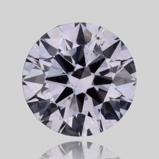 0.5 Carat Round E SI1 EX GIA Natural Diamond