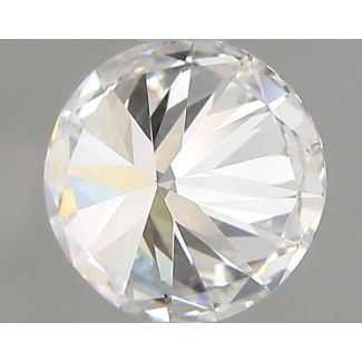 0.86 Carat Round E VVS1 EX GIA Natural Diamond