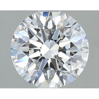 1.5 Carat Round D VVS2 EX GIA Natural Diamond