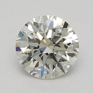 0.34 Carat Round J VVS2 VG EX GIA Natural Diamond